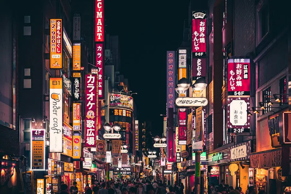 night view of Tokyo symbolizing how to do business with Japanese